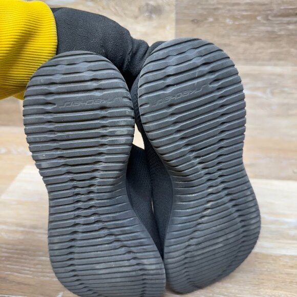 Skechers Black Textile Low Top Slip On Trainers Women's Size 7 - Picture 3 of 6